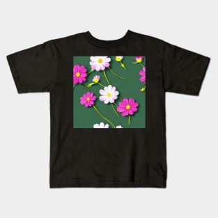 Floral pattern background Kids T-Shirt